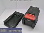 Adapter for Hilti Nuron B22 battery, battery holder, charging cradle, black PLA+